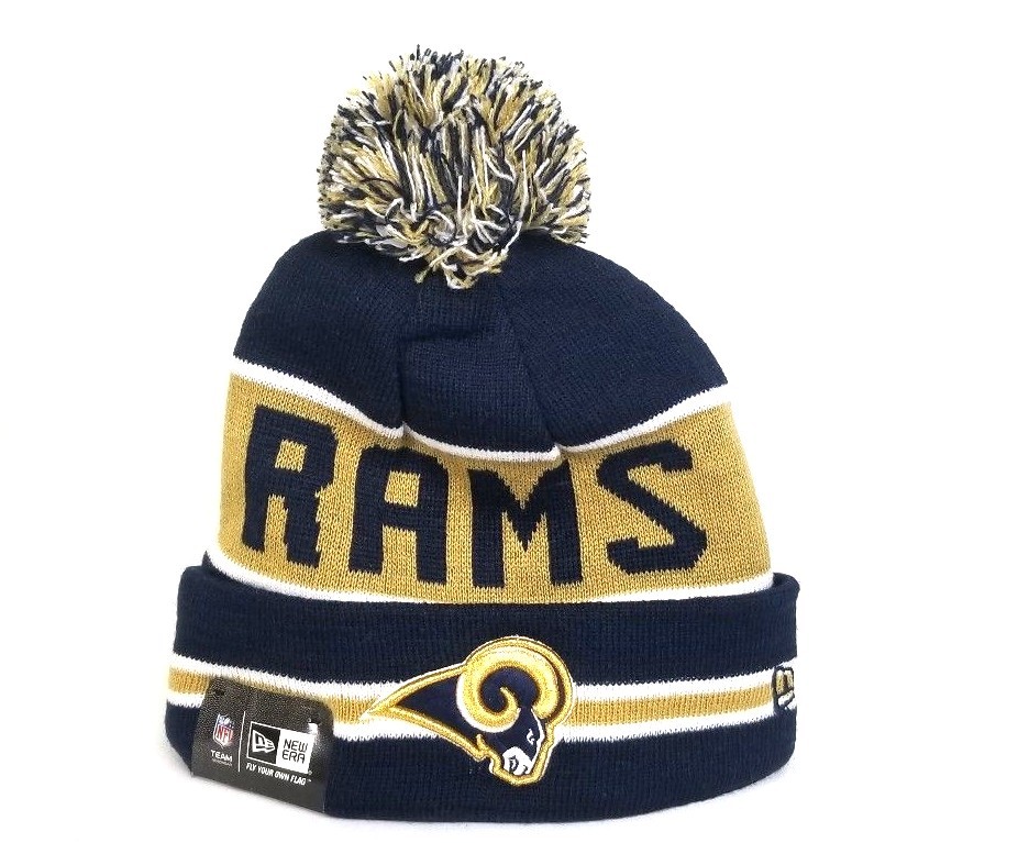 la rams new era beanie